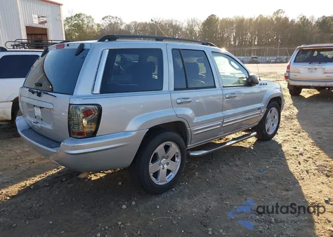 2004 Jeep Grand Cherokee Limited from USA, damaged, VIN 1J4GX58S84C123962